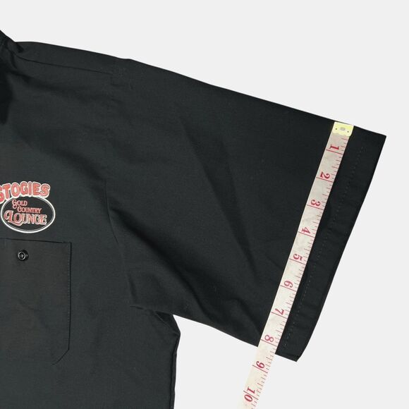 Red Kap Work Shirt Men's Stogies Gold Country Lounge Jamestown Cali Size Large - Picture 12 of 12